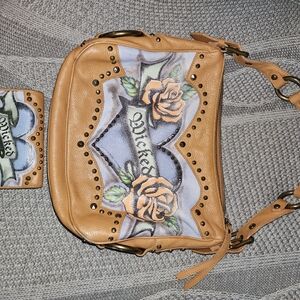 Isabella Fiore | Bags | Isabella Fiore Black And Cream  display picture 1